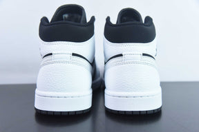 Air Jordan 1 Mid - White Black